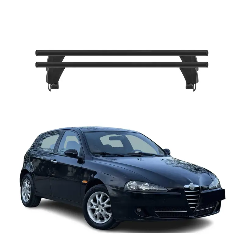 147 Alfa Romeo Roof Rack Cross Bars – Lightweight Aluminum Carrier (2002–2007) 1