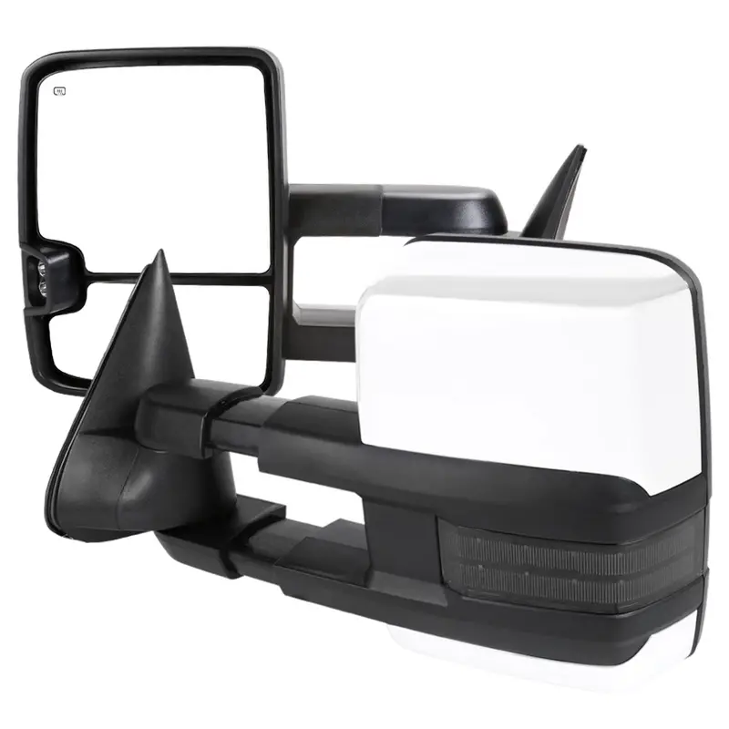 1988–2000 Chevrolet C/K, Tahoe, Yukon & Suburban Heated Towing Mirrors — Amber & Smoke Lens 1