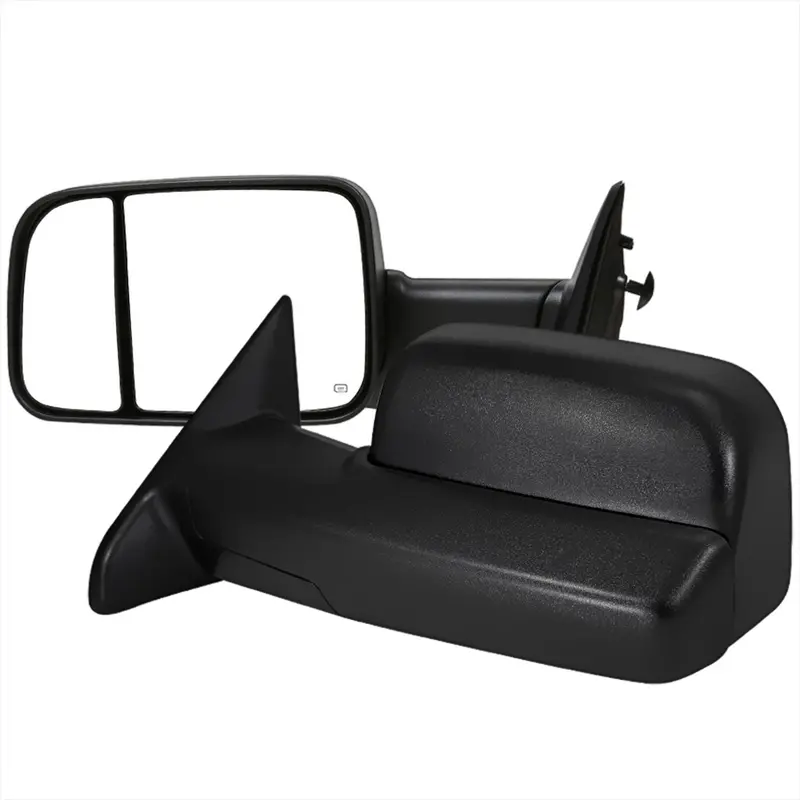 2009–2012 Dodge Ram 1500 Adjustable Heated & Extendable Manual Towing Mirrors 1