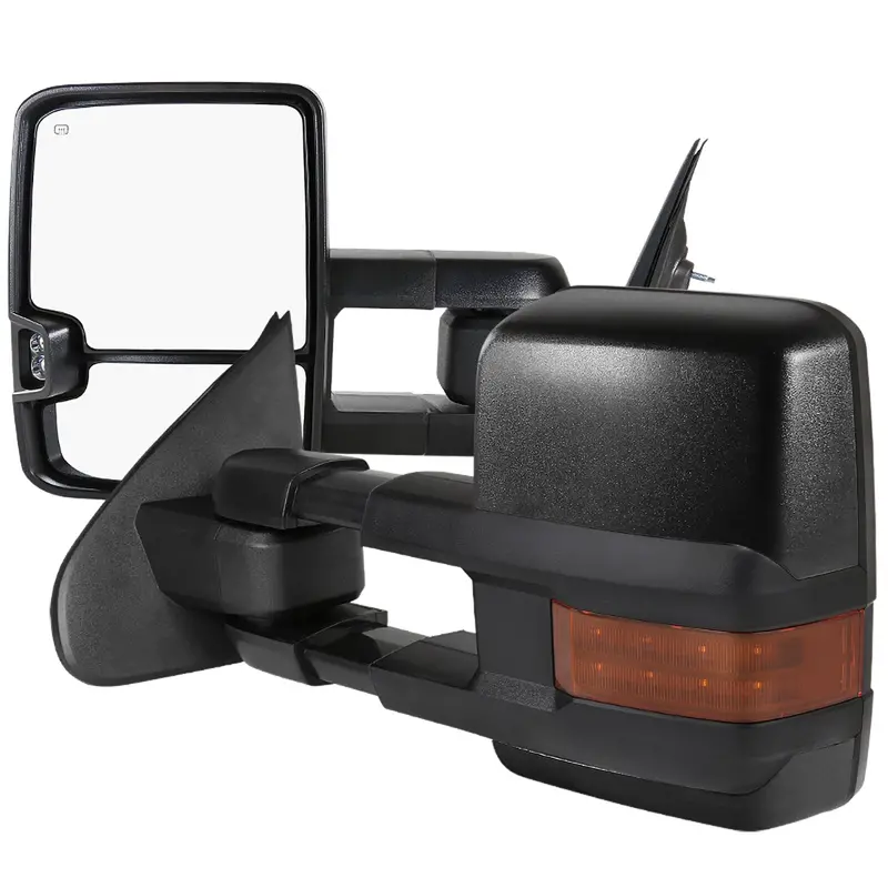 2014–2018 Chevrolet Silverado & Gmc Sierra Folding Heated Side Mirrors With Amber Turn Signals 1