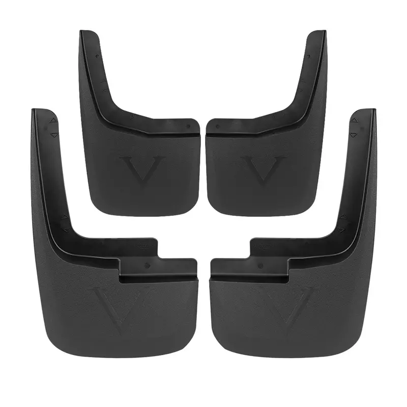 2015–2018 Ford F-150 Front & Rear Mud Flaps With Wheel Lip Design 1