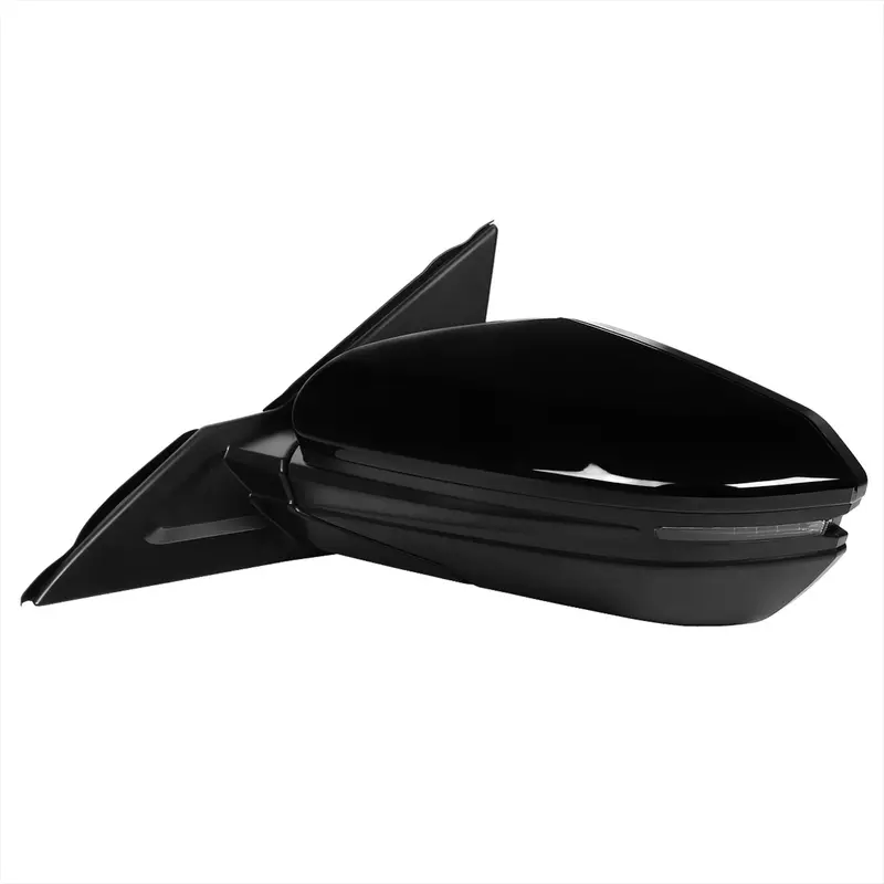 2016–2018 Honda Civic Driver-Side Black Heated Mirror With 7-Pin Led Turn Signal 1