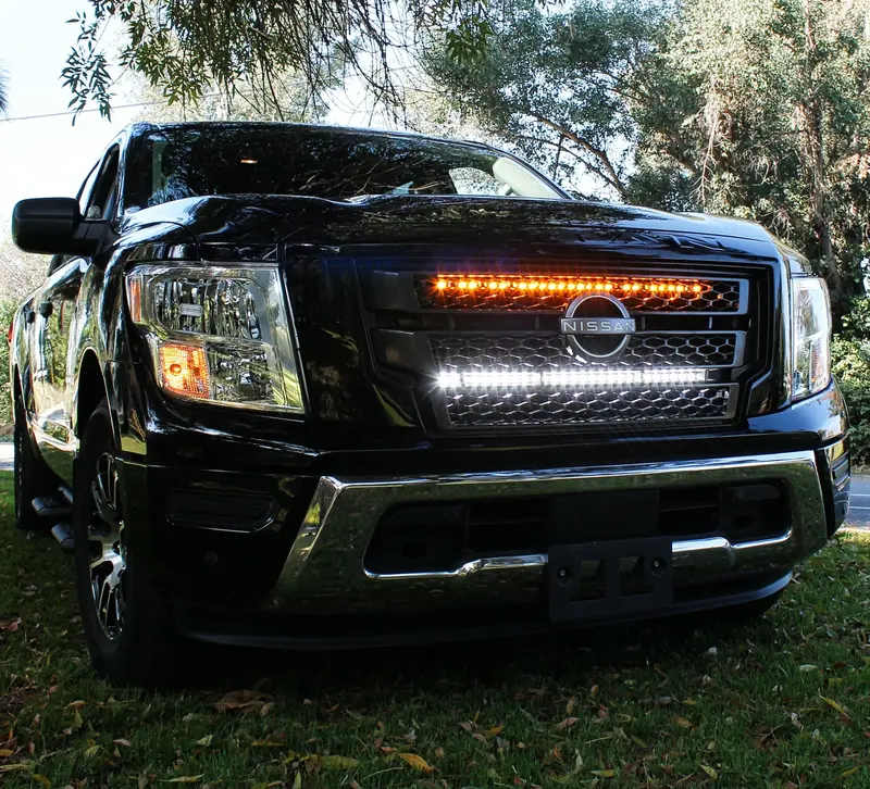 2017+ Nissan Titan Dual 30-Inch Led Light Bars – Heavy-Duty Auxiliary Lighting 1
