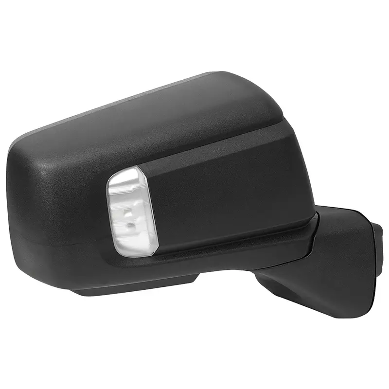 2019–2024 Gmc Sierra 1500 Passenger-Side Black Power-Folding Mirror With Auxiliary Features 1