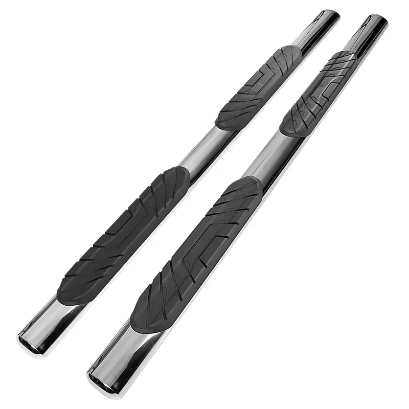 2021–2022 Chevrolet Tahoe & Gmc Yukon Chrome 4-Inch Side Step Nerf Bars 1