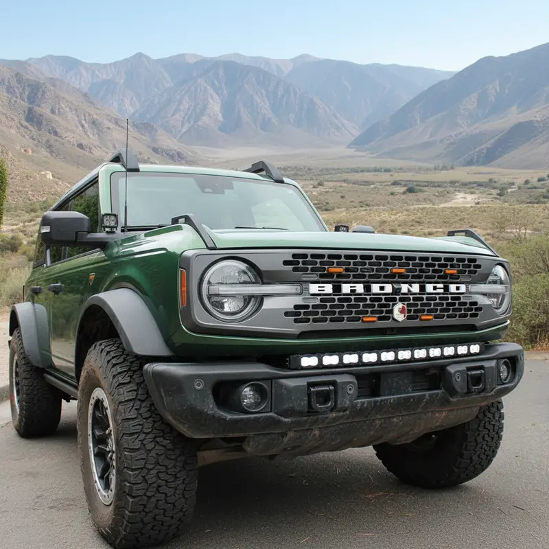 2021+ Ford Bronco Capable Bumper – 40-Inch Pro Light Bar 1