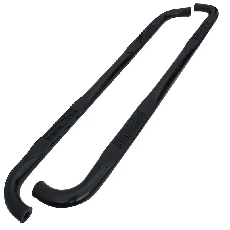 3-Inch Black Stainless Steel Nerf Bars For 2009–2014 Ford F-150 Supercrew 1