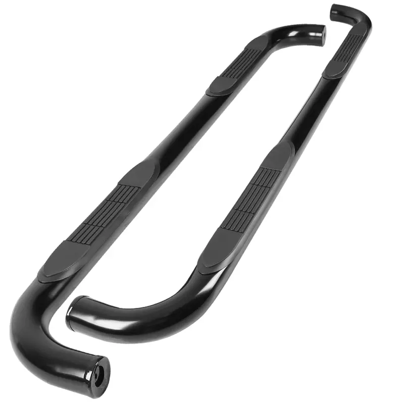 3-Inch Black Stainless Steel Side Step Nerf Bars For 2020–2021 Toyota Highlander 1