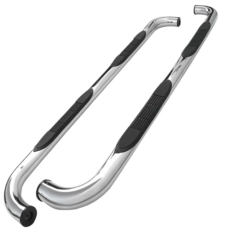 3-Inch Chrome Stainless Steel Side Step Nerf Bars For 2004–2008 Ford F-150 Super Cab 1