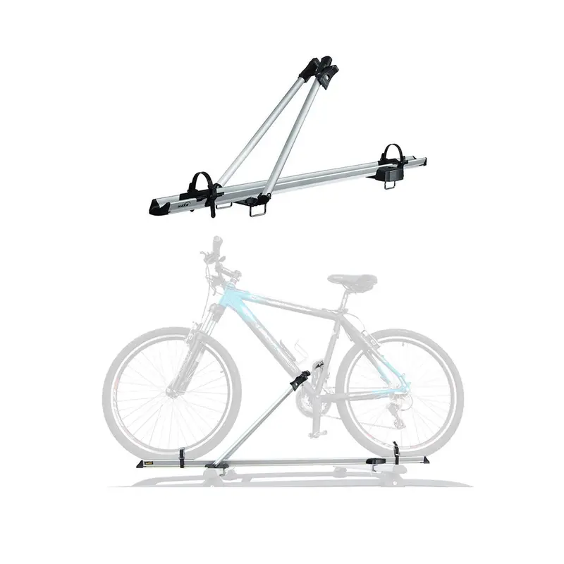 Adjustable Aluminum Roof-Mount Bicycle Carrier With Secure Cycling Holders 1