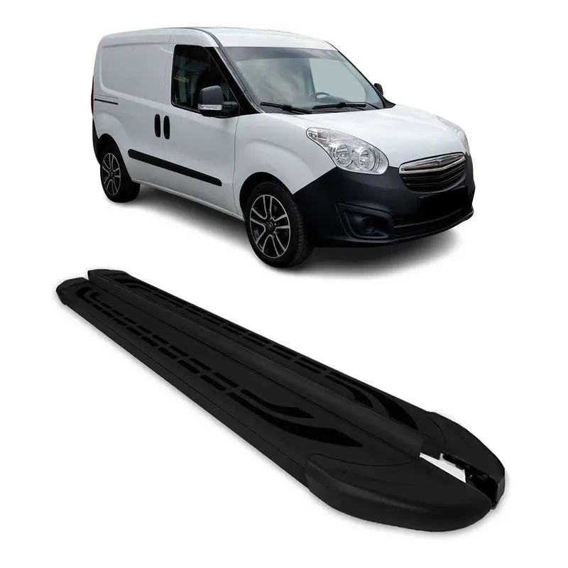 All-Black Side Steps For 2015–2022 Ram Promaster City – Minimalist Running Boards 1