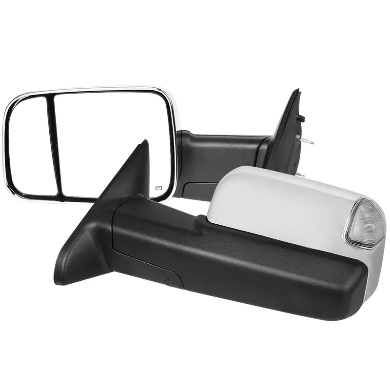 Auto-Folding Heated & Manual Towing Mirrors For 2013–2017 Dodge Ram 1500/2500/3500 1