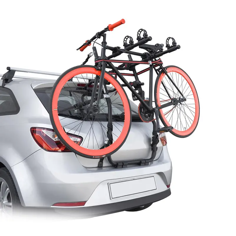 Black 3-Bike Trailer Hitch Rack For 2020–2026 Mazda Cx-30 1