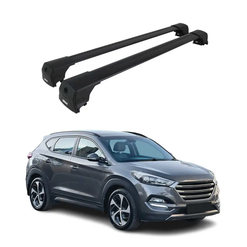 Black Cross Bars For 2016–2021 Hyundai Tucson (Third Generation) 1