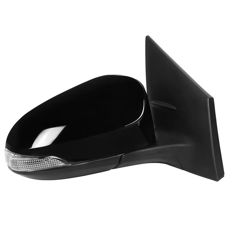 Black Heated Passenger-Side Mirror With 7-Pin Turn Signal For 2014–2018 Toyota Corolla 1