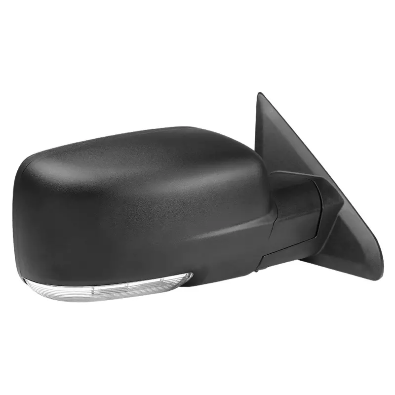Black Heated Side Mirror With Turn & Puddle Light – Passenger Side For 2013–2019 Dodge Ram 1