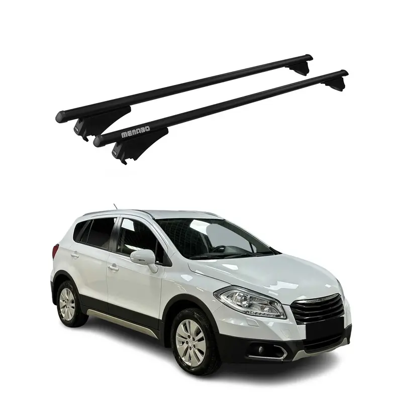 Black Roof Rack Cross Bars For 2013–2022 Chevrolet Trax 1
