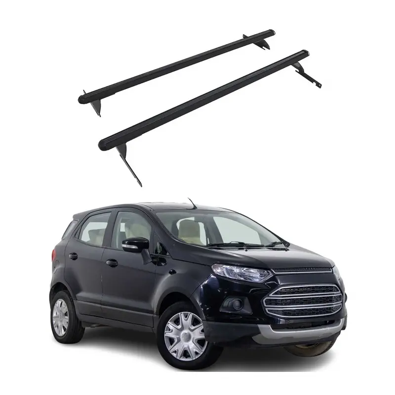 Black Roof Rack Cross Bars For 2018–2022 Ford Ecosport 1
