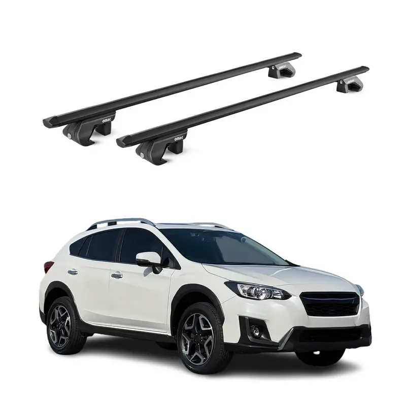Black Roof Rack Cross Bars For 2018–2023 Subaru Crosstrek 1