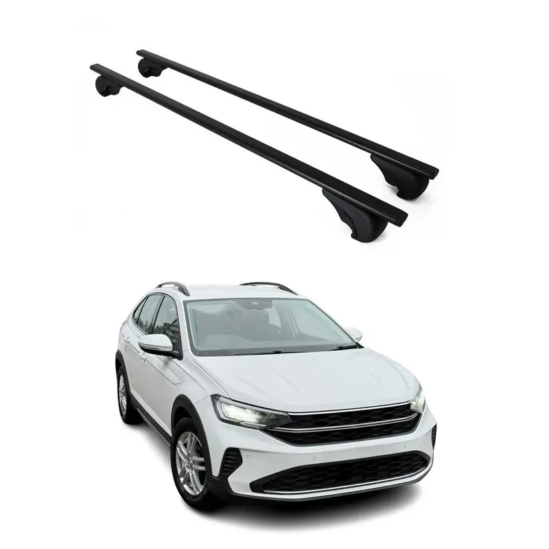 Black Roof Rack Cross Bars For 2018–2024 Vw Tiguan 1
