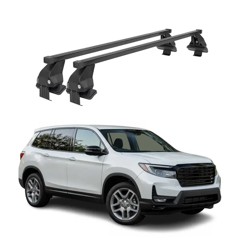 Black Roof Rack Cross Bars For 2019–2026 Honda Passport 1