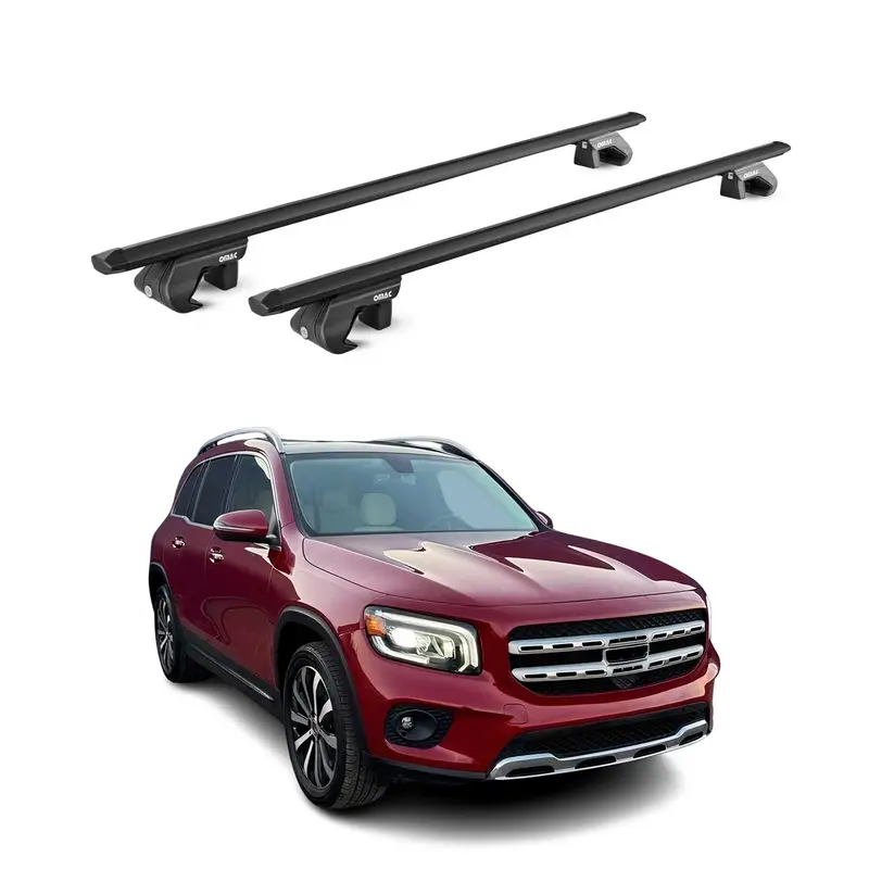 Black Roof Rack Cross Bars For 2020–2026 Mercedes-Benz Glb Class (X257) 1