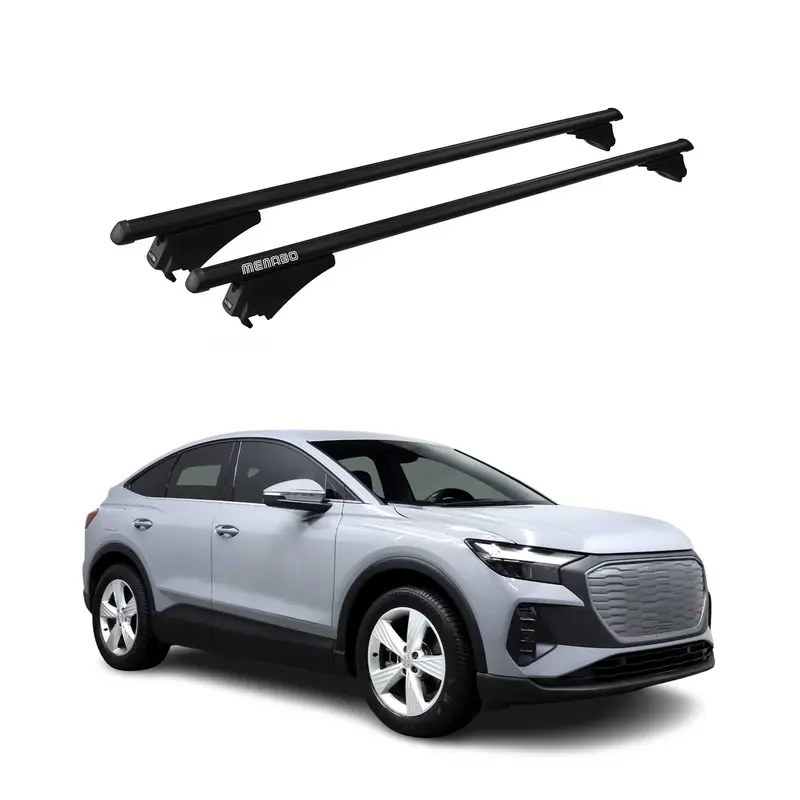 Black Roof Rack Cross Bars For 2022–2024 Audi Q4 E-Tron (F4) 1