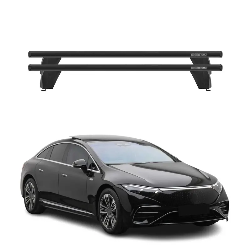 Black Roof Rack Cross Bars For 2022–2024 Mercedes-Benz Eqs V297 1