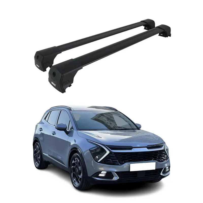 Black Roof Rack Cross Bars For 2023–2026 Kia Sportage 1