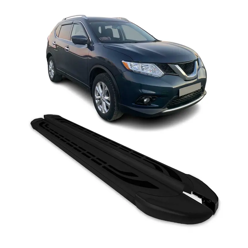 Black Running Boards For 2014–2020 Nissan Rogue 1
