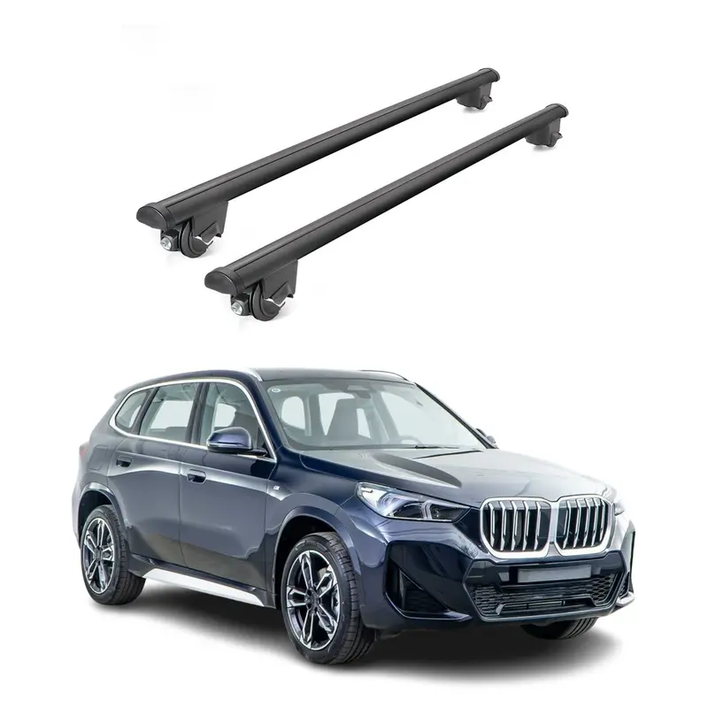 Bmw X1 U11 Roof Rack Crossbars – Black Aluminum Load Bars (2022–2026, 2-Piece Set) 1
