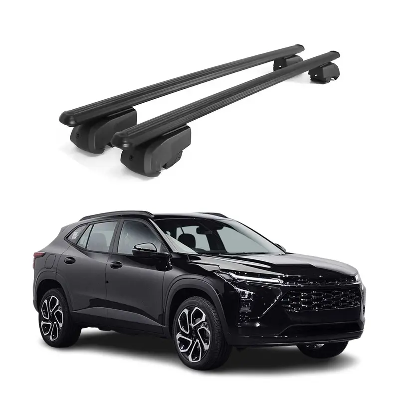 Chevrolet Trax Roof Rack Cross Bars (2024–2026) – Compact Black Aluminum Carrier 1