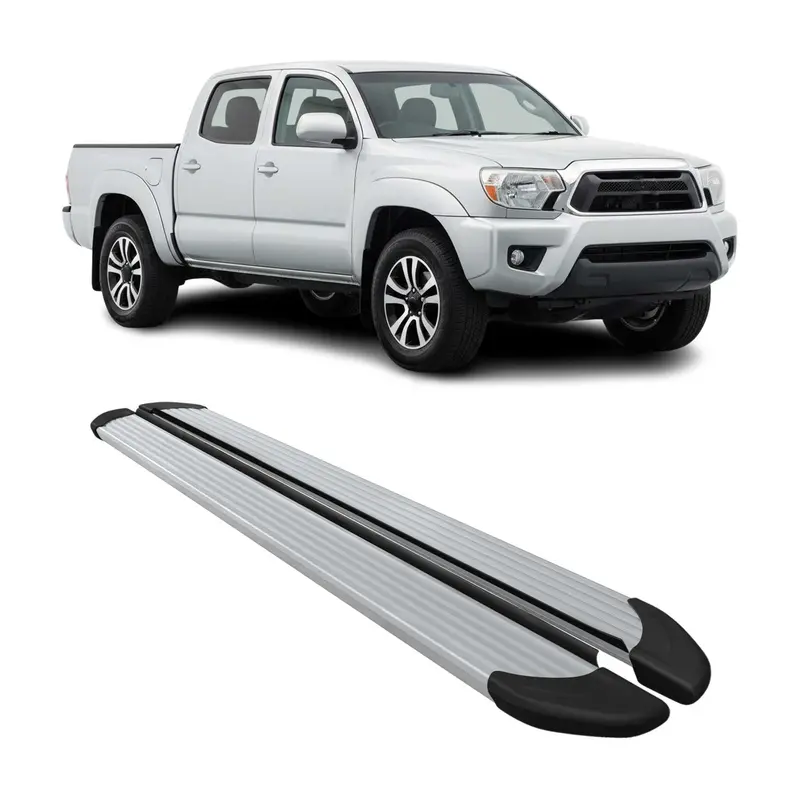 Corrosion-Resistant Aluminum Running Boards – 2005–2023 Toyota Tacoma Double Cab 1