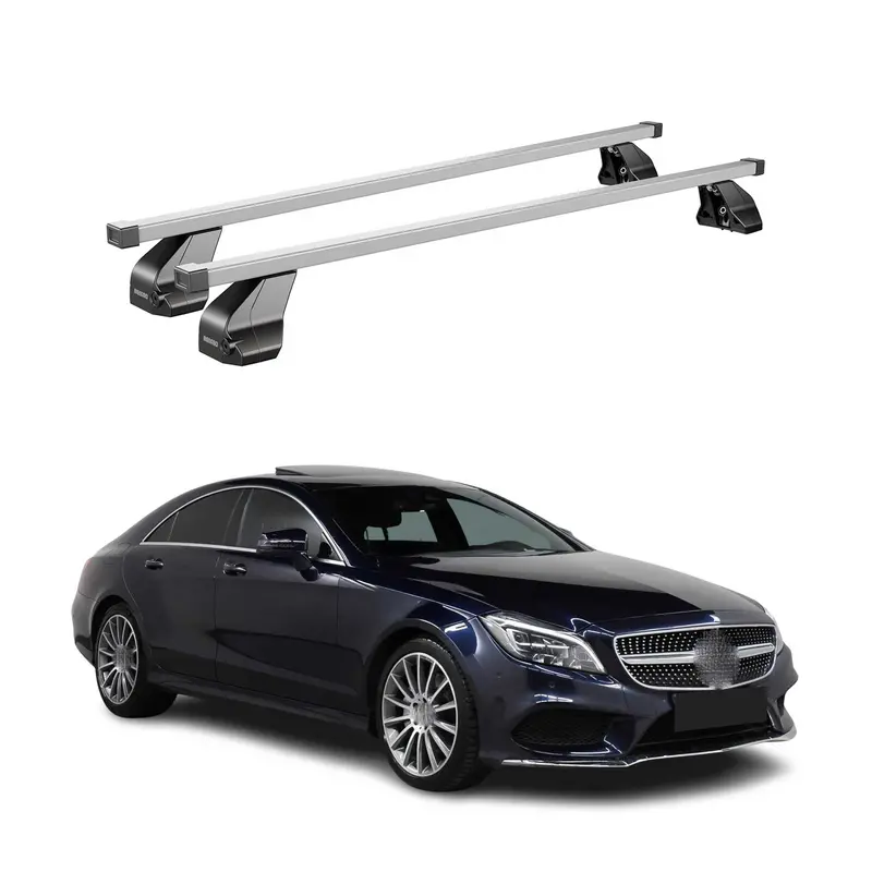 Elegant Silver Cross Bars For 2012–2018 Mercedes-Benz Cls-Class (C218) 1