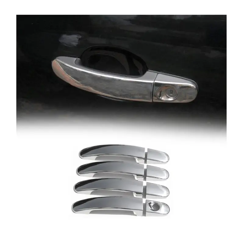 Ford Transit Connect (2014–2023) Chrome Door Handle Covers – 8-Piece Steel Kit 1