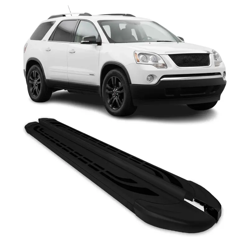 Gmc Acadia & Saturn Outlook Running Boards – Aluminum Side Steps (2007–2016) 1