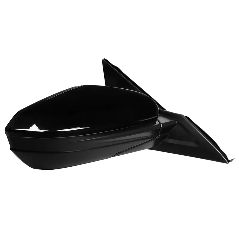 Honda Civic Side Mirror (2016–2018) – Glossy Black, 3-Pin Adjustable, Passenger-Side 1