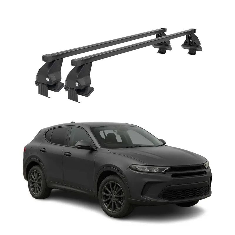 Matte Black Roof Rack Cross Bars For 2023–2025 Dodge Hornet 1
