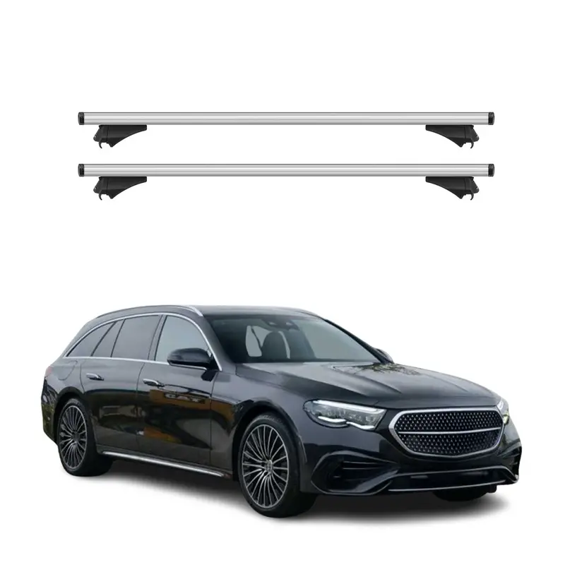 Mercedes-Benz E-Class S213 Wagon (2017–2023) Silver Roof Cross Bars 1