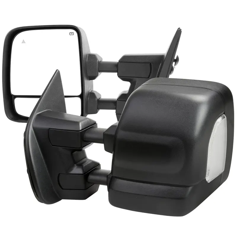 Nissan Titan (2016–2022) Black Towing Mirrors With Bsm, Memory, And Manual Control 1