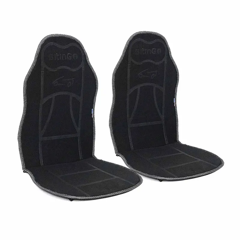Ram-Specific Black Car Seat Protector Cushion Cover – 2-Piece Set 1