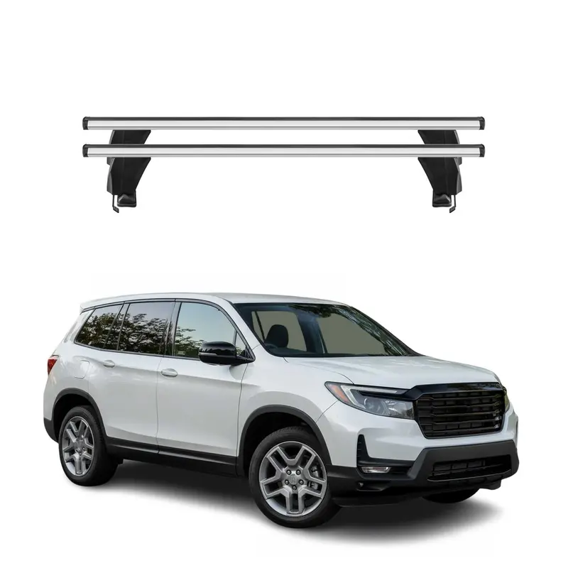 Silver Cross Bars For 2019–2026 Honda Passport 1
