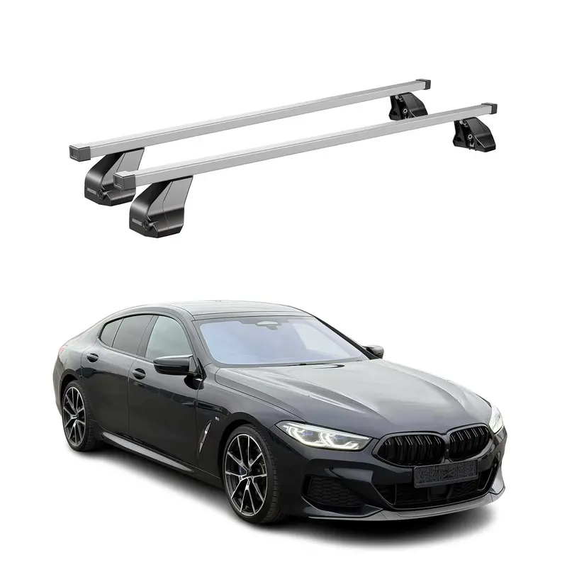 Silver Cross Bars For 2020–2026 Bmw 8 Series Gran Coupe (G16) & Coupe (G15) 1