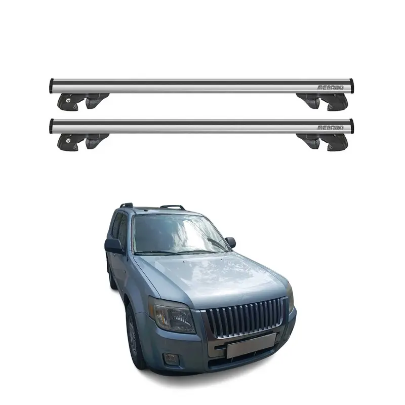 Silver Crossbars Compatible With 2005–2011 Mercury Mariner 1