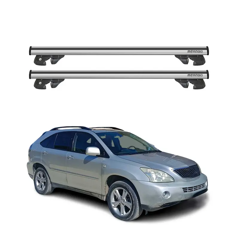 Silver Crossbars Fit 2009–2011 Lexus Rx 1