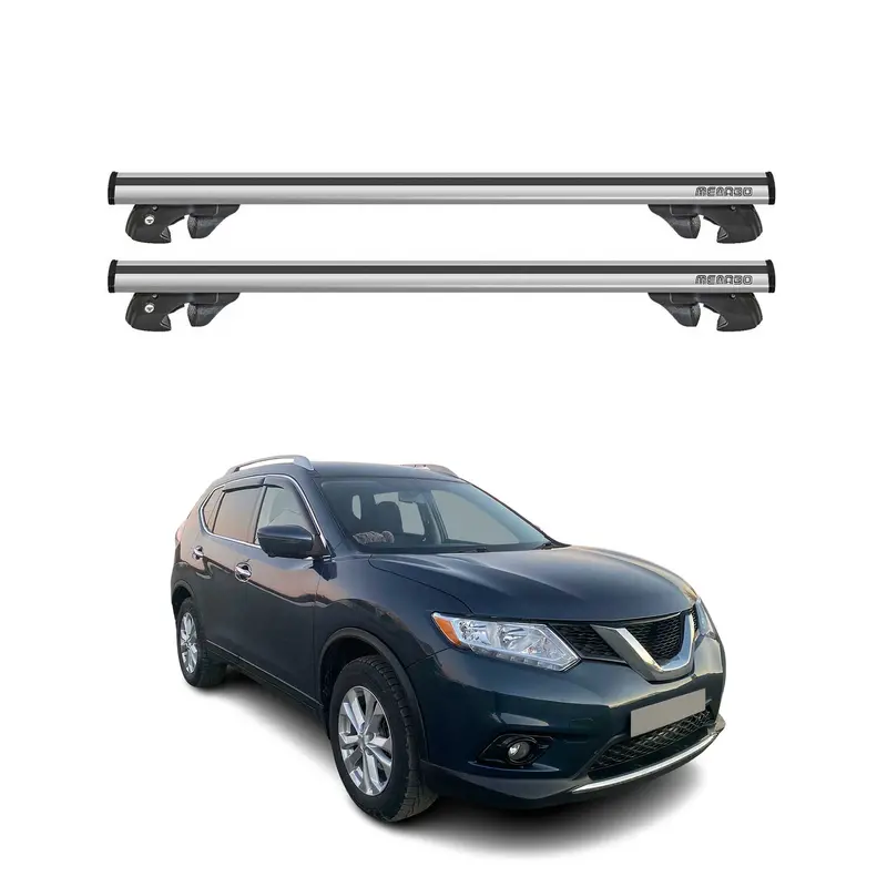 Silver Crossbars Fit 2014–2016 Nissan Rogue 1
