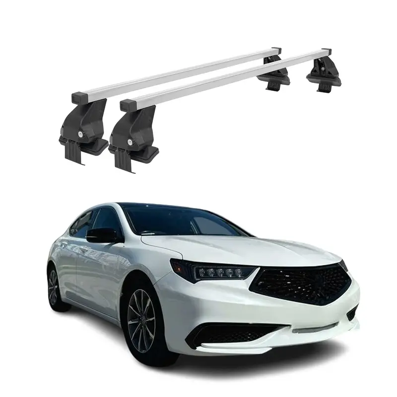 Silver Roof Rack Cross Bars For 2015–2020 Acura Tlx 1