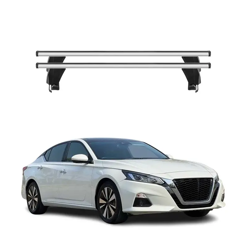 Silver Roof Rack Cross Bars For 2019–2026 Nissan Altima 1