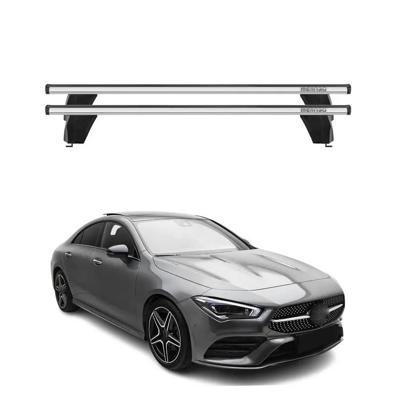 Silver Roof Rack Cross Bars For 2020–2026 Mercedes-Benz Cla (C118) 1