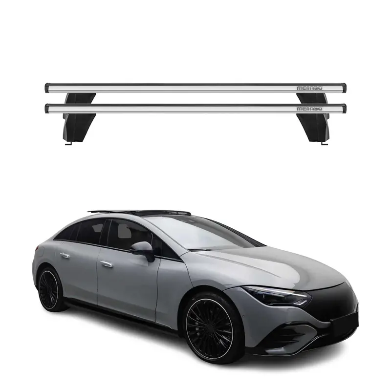 Silver Roof Rack Cross Bars For 2023–2024 Mercedes-Benz Eqe 1